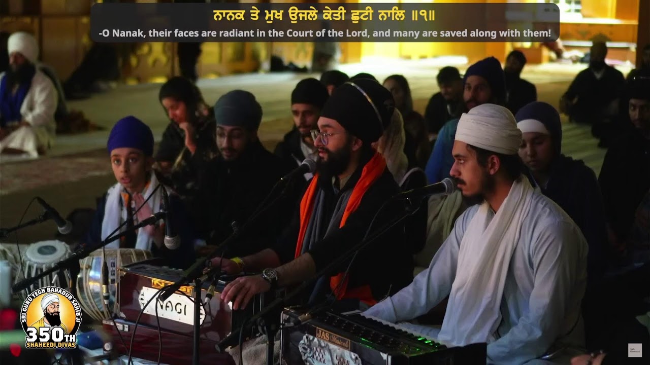 LIVE: Raensbaee Keertan, Rememberance of Shaheedi Purab Sri Guru Tegh Bahadur Sahib Ji - 29/11/2025