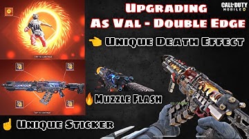 UPGRADING MY MYTHIC AS VAL-DOUBLE EDGE | CALL OF DUTY MOBILE !