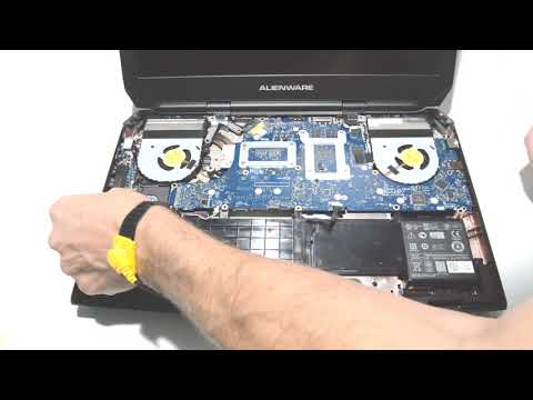 Wie man Disassemble 17 R3 Alienware i7 6700HQ Laptop oder verkaufen.