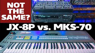 Roland JX-8P vs MKS-70 | They Should Sound Identical. They Don't. Why?