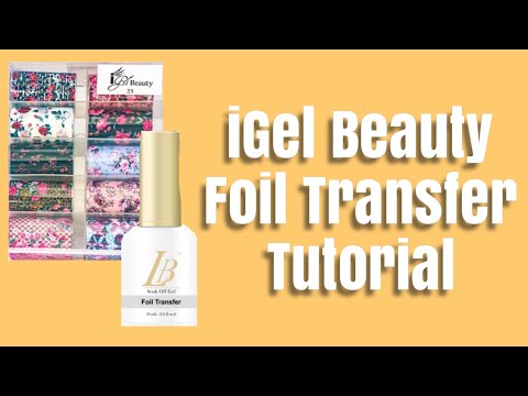 Nail Transfer Foils - 44 – iGel Beauty