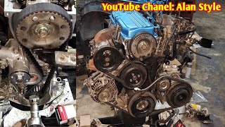 Cara Set Timing Dan Pasang Timing Belt Iswara, (Projek Iswara Part.10)