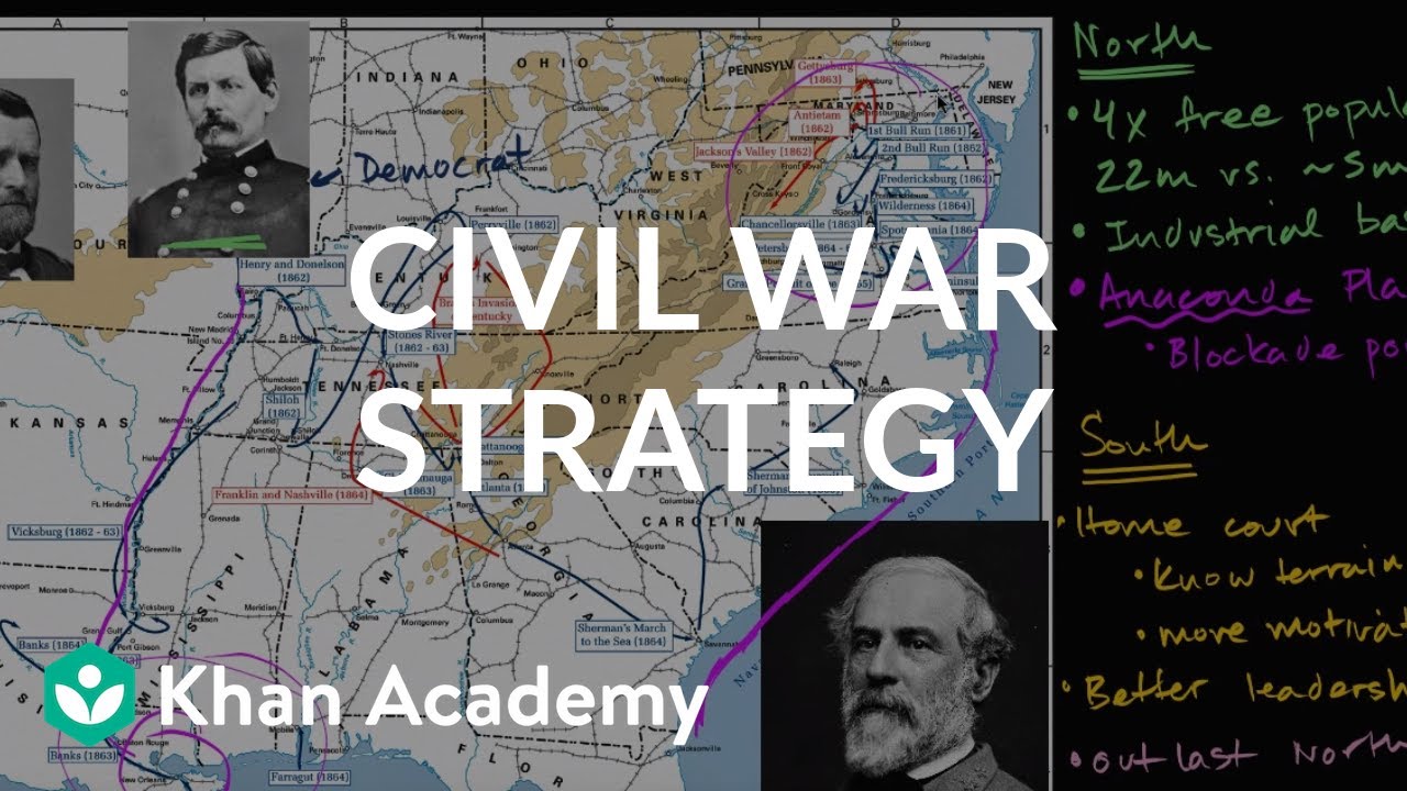 Civil War Battle Strategies: North vs. South by, battle vs war 