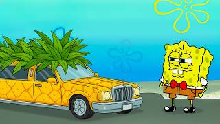 SpongeBob Is Testing A New Pineapple Limo! SpongeBob Funny Animation