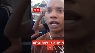 LIL DEUCE:”800 FATZ WAS JUST K*LLING FOR A NAME AND HE TURNED OUT A RATl😱😳#shorts #viral