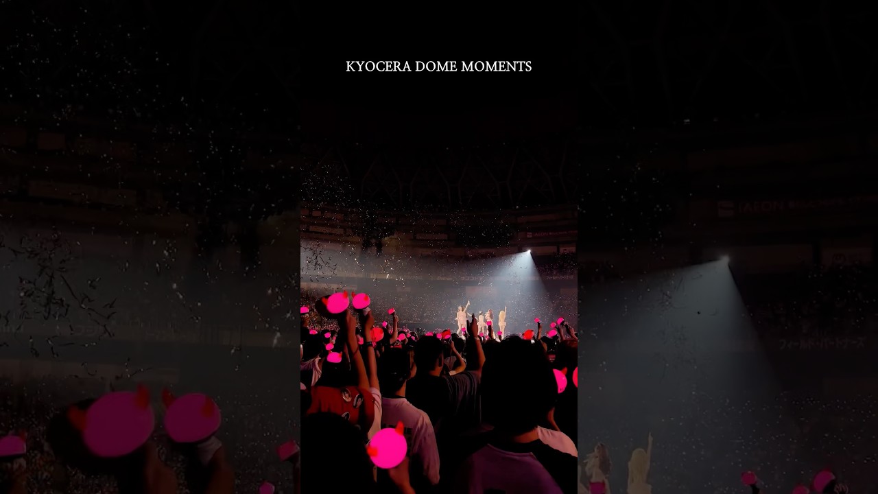 THE FIRST KYOCERA DOME MOMENTS ｡.:*☆