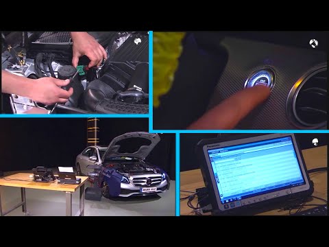 Mercedes E-Class-Perform disable: initial startup for high voltage on board electrical system | W213