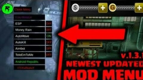 Dead Trigger 2 [1.3.1][ModMenu]Aimbot,money drop,esp,& more