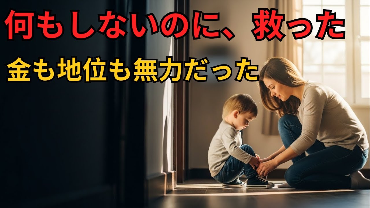 金でも地位でも救えなかった息子を変えた“何もしなかった女性”の真実
