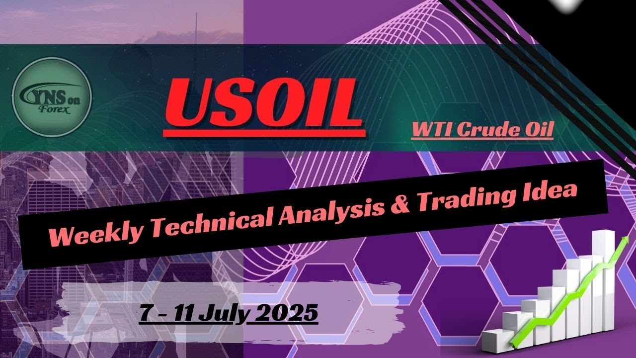 USOIL | WTI Crude Oil Weekly Technical Analysis for 7 - 11 July 2025 by ...