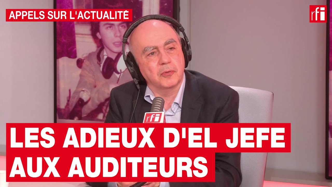 APPELS SUR L'ACTUALITE : Alejandro Valente fait ses adieux aux auditeurs de RFI