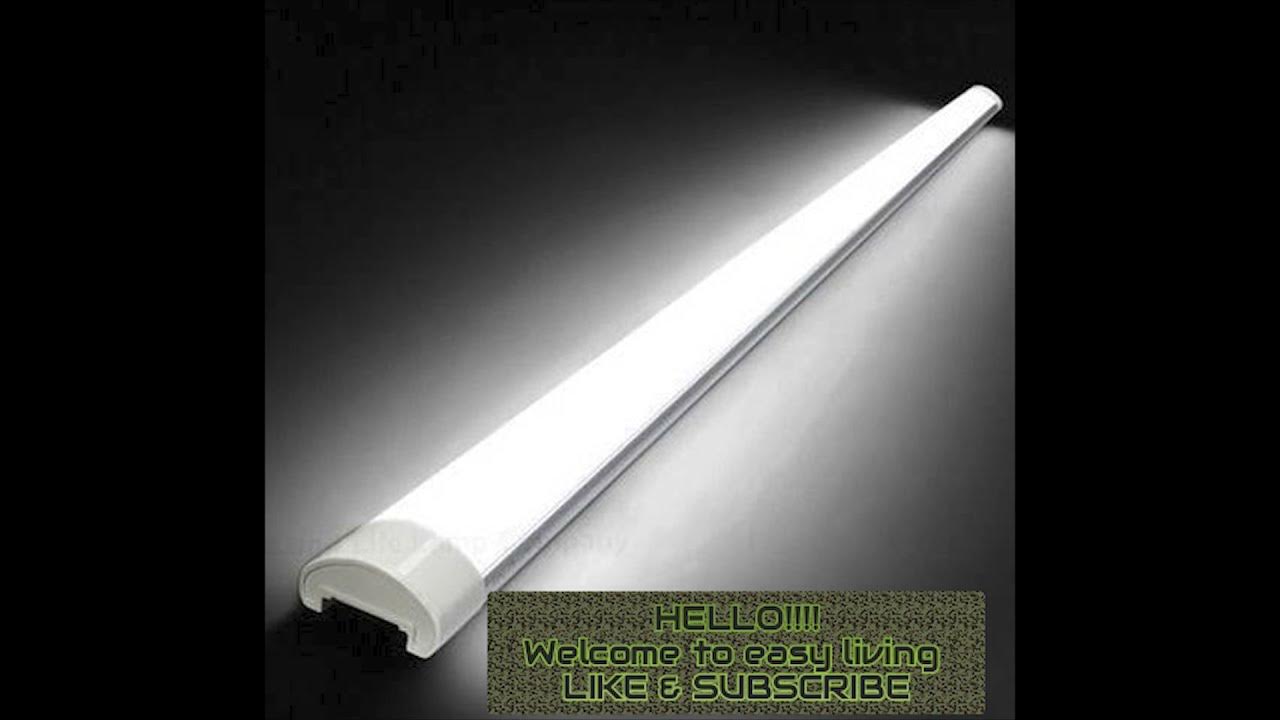 How to install fluorescent light explained make easy installation GUIDE (easy lighting) YouTube