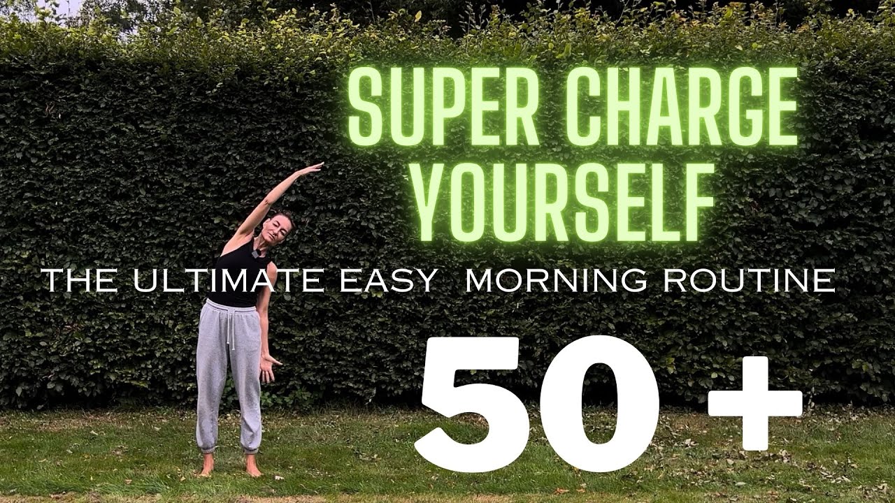 easy energy boosting morning routine - YouTube