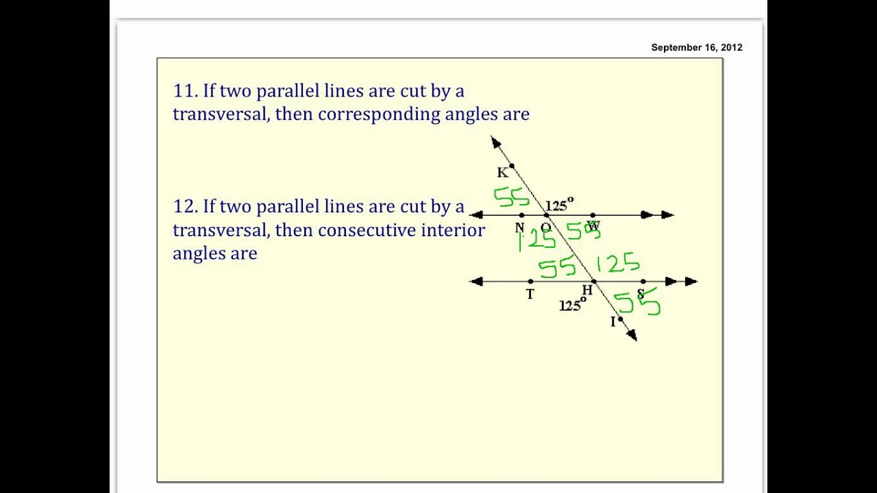 Congruent Or Supplementary You