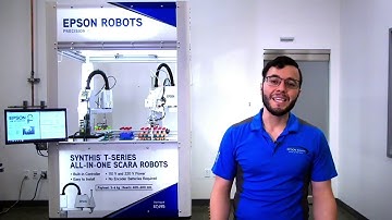 Epson T-Series T3 & T6 SCARA Robots Pick & Place Demo Industrial Control
