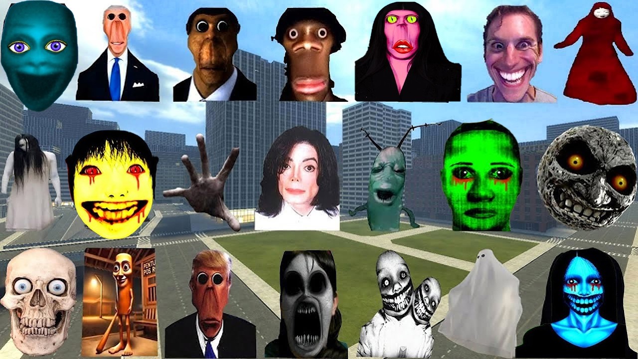 Too Much Nextbot And Nicos Nextbots In GOLDEN CITY! Garry's Mod | GoGo Nextbot