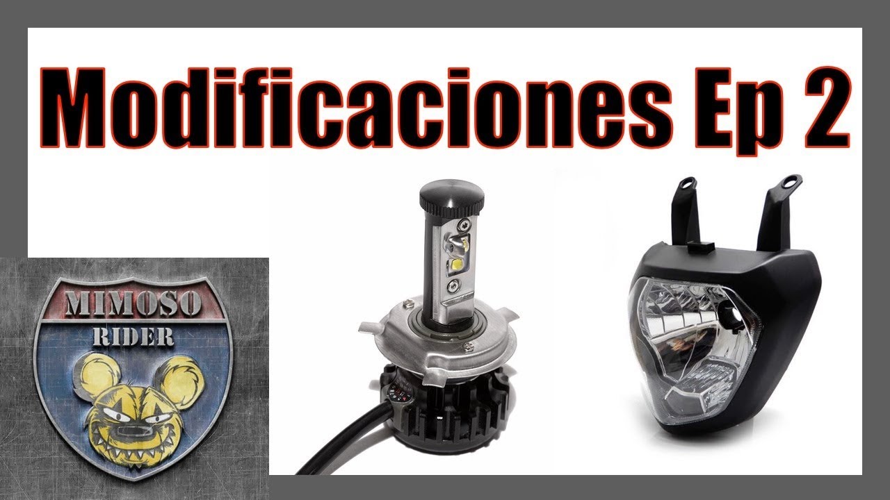 Yamaha MT07 Instalación luces LED YouTube