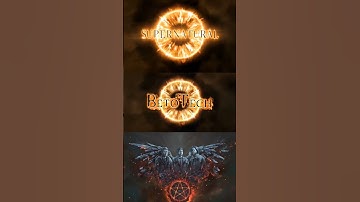 Edição tema Supernatural melhor intro que eu já fiz 🔥🙅