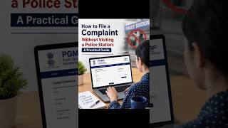 How to File a Complaint Without Visiting a Police Station: A Practical Guide🚨 #legalawareness