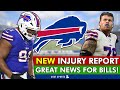 The Buffalo Bills Just Got GREAT NEWS Before NFL Week 5 vs. Patriots