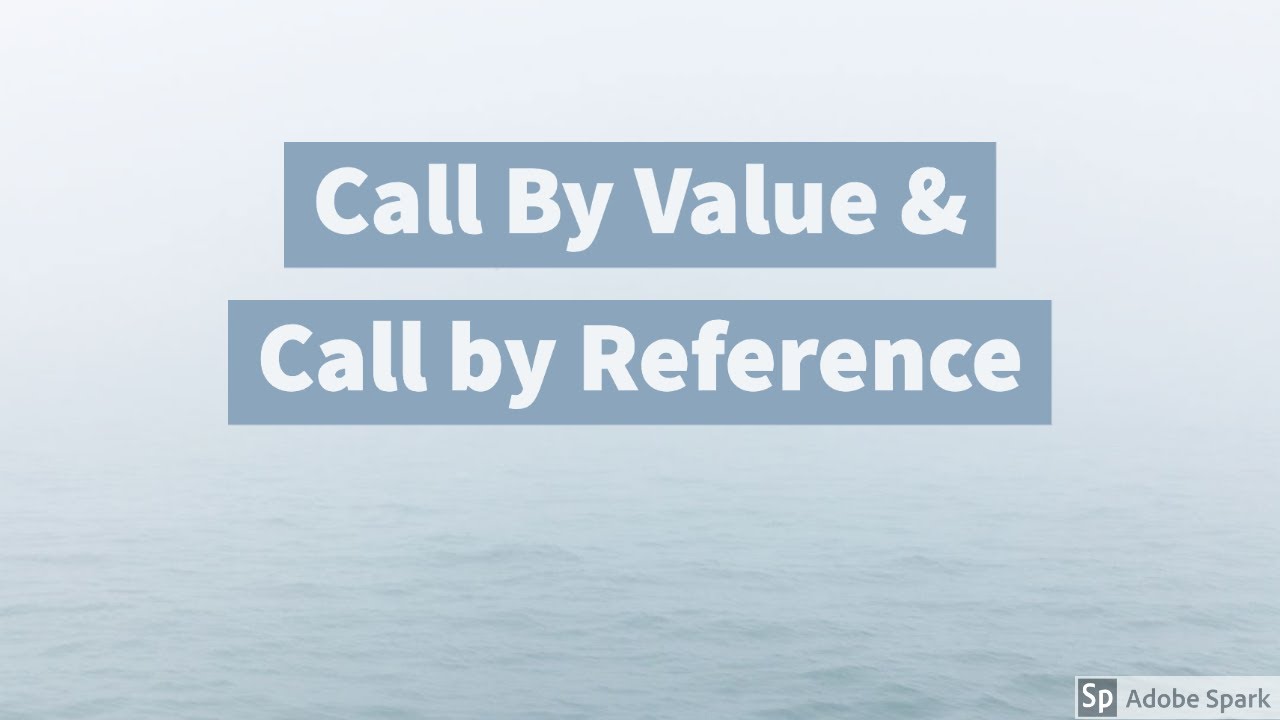 Call by Value and Call by Reference in JAVA - YouTube