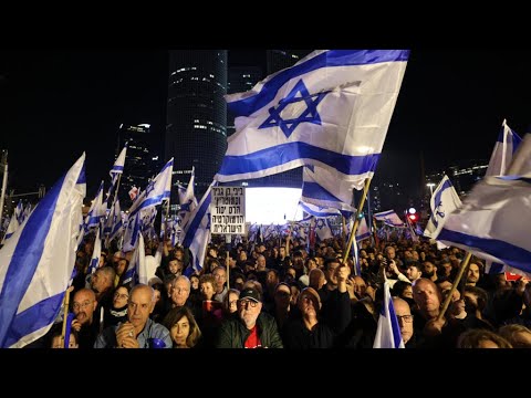 Israelis launch fresh protests against Netanyahu government's planned legal changes • FRANCE 24