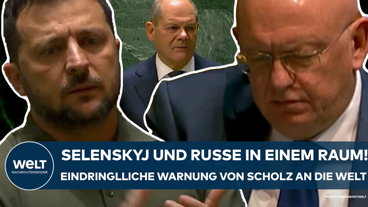 NEW YORK UNGeneraldebatte! Selenskyj und ein Russe im Raum! Klartext