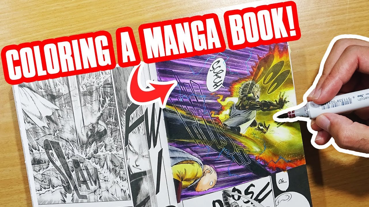 One Punch Man Saitama Colors Manga Anime Fighting by Amanomoon on