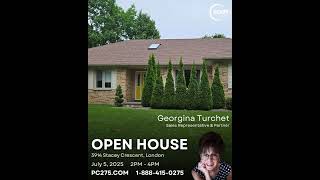 July OPEN HOOUSE 3914 Stacey Crescent, London #OpenHouseWeekend #PC275Realty #LiveInLondon