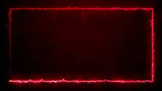 Animated Video Background - Red Saber Lighting Frame for Edits - Background video effects