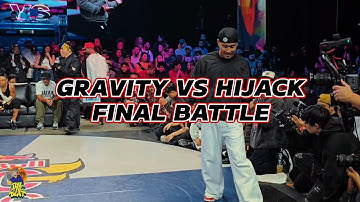 GRAVITY VS HIJACK-RED BULL BC ONE CAMP USA 2025-FINAL BATTLE- #DJGLEG