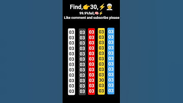 find the odd number #quiz #like #subscribe