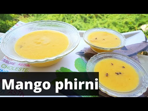 Mango Phirni | Spoons of Sangeeta | North Indian Traditional Dessert | North  Indian Delicacy.