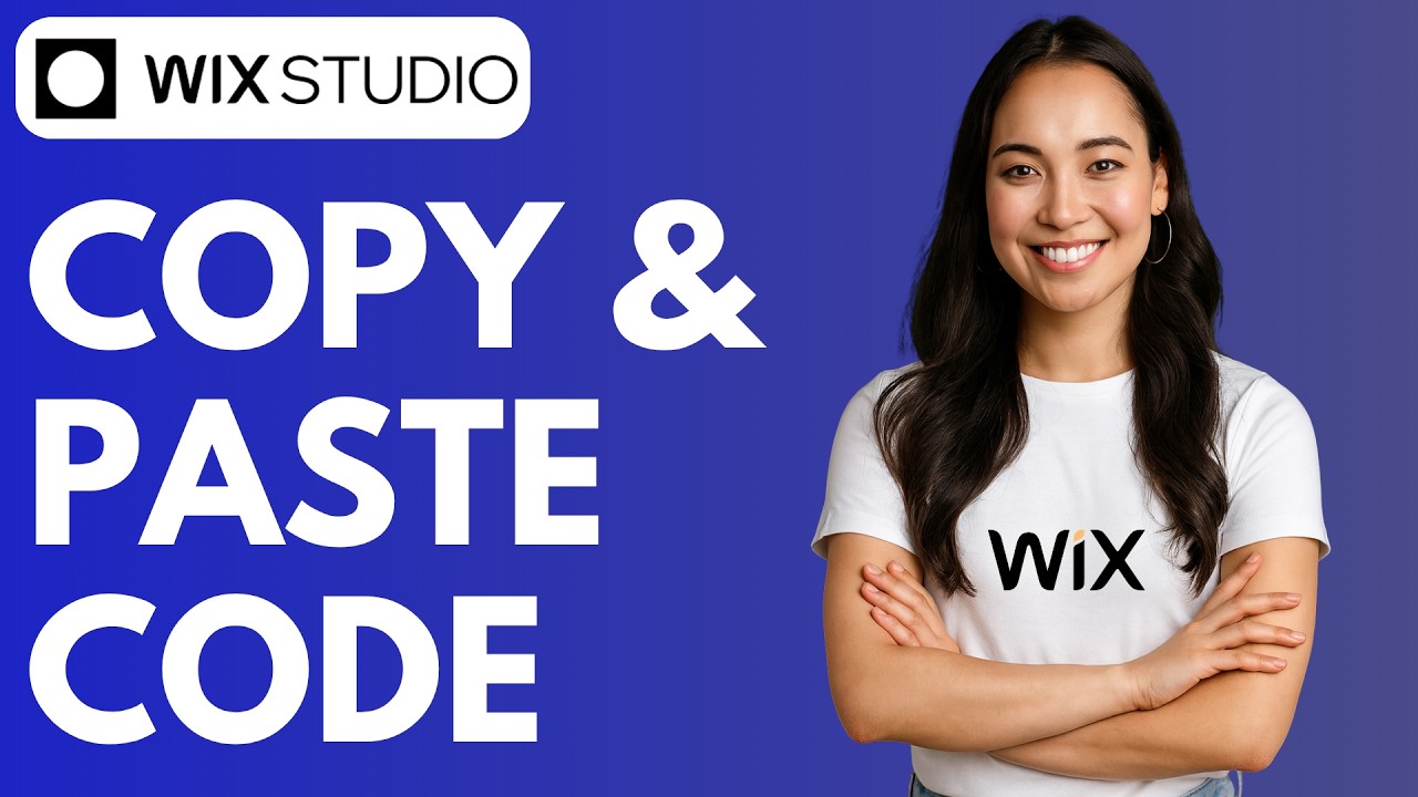 How to Copy and Paste Code to Wix Studio Website [QUICK GUIDE] - YouTube