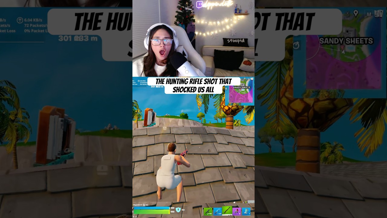 Nastyyy with the hunting rifle #fortnite #newfortnite #fortniteshorts #fortniteclips #gaming