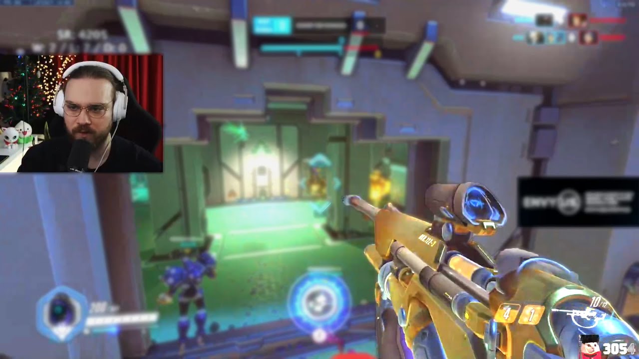 ml7 showing his Top 500 Ana skill - Overwatch Season 31 Competitive