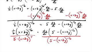 10/27/25 - Implicit Differentiation (Part 2)