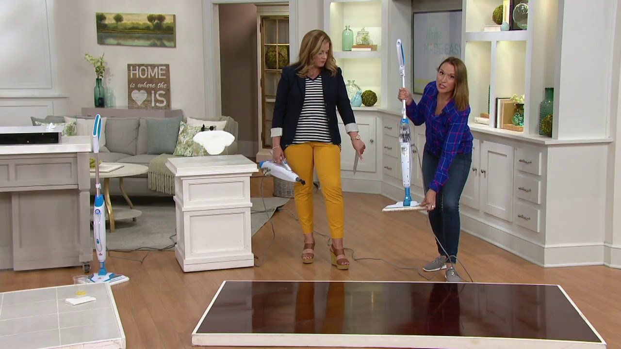 Bissell Poweredge LiftOff 2in1 Steam Mop on QVC YouTube