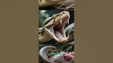 This Python Wrapped Around a Full Grown Deer