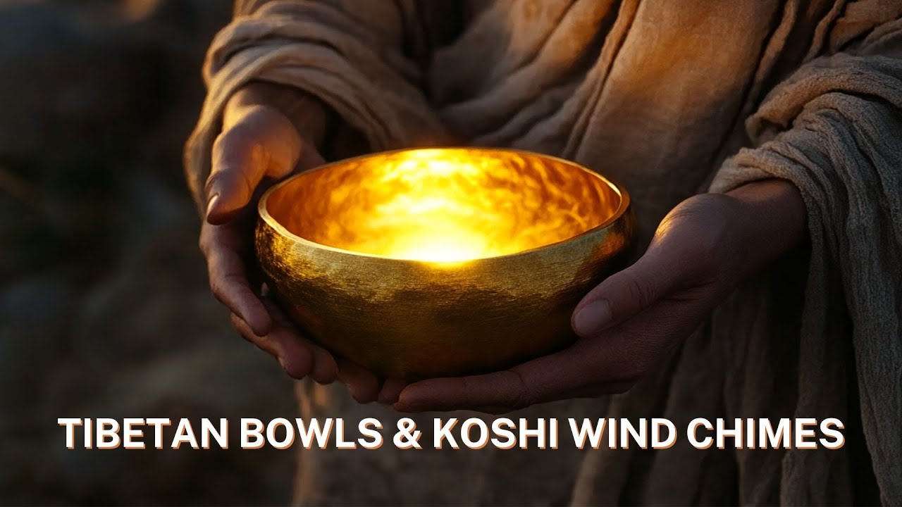 Koshi Wind Chimes Calm Meditation - Tibetan Healing Sounds | Clear ...