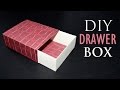 How to Make a Paper Box - DIY Sliding Gift Box