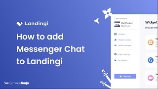 How to add a Messenger Chat to Landingi