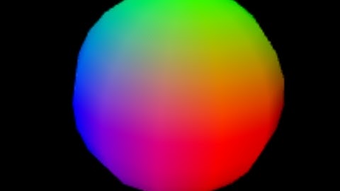 How to draw a 3d sphere in WebGL - ProgrammingTIL #135 WebGL tutorial video screencast 0078