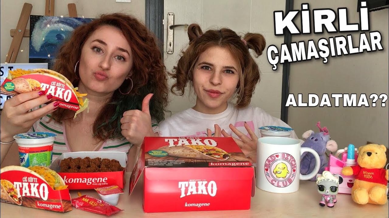 ÇİĞ KÖFTE TAKO EŞLİĞİNDE DOĞRULUK CESARET OYNUYORUZ 😈