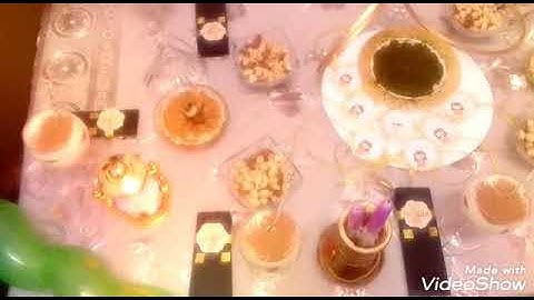اجواء مولد النبوي  الشريف عند صديقتي Décor Fète