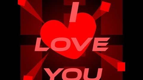 Project Arrhythmia (Custom level) I love you by DarkyShad (me)