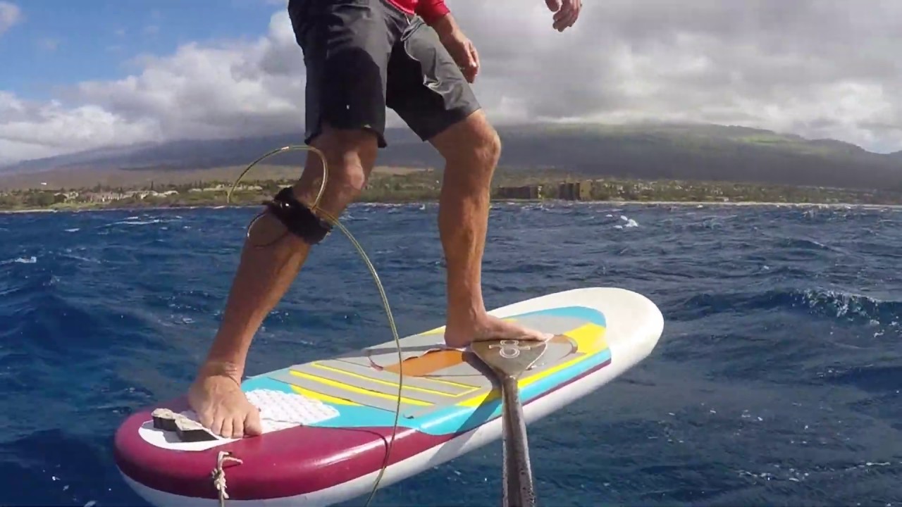 sup foil downwind