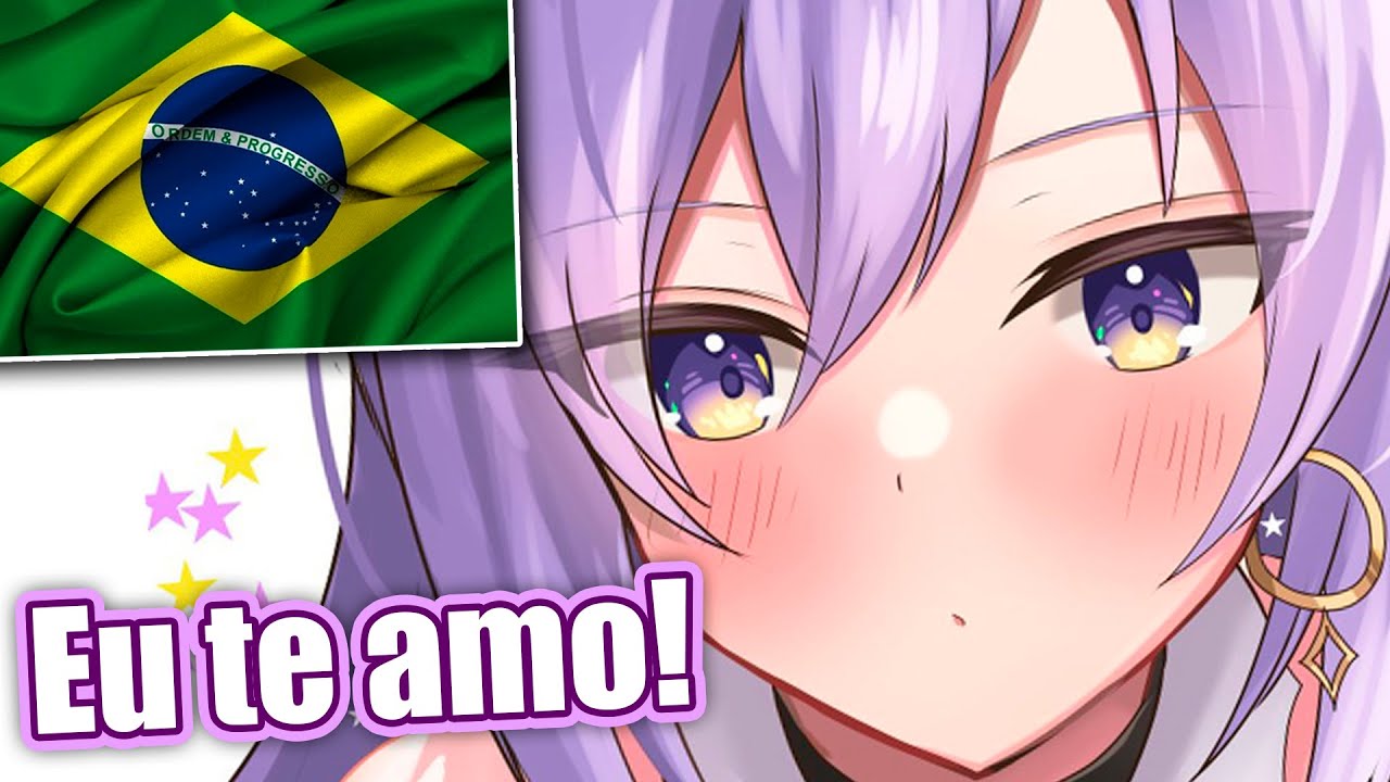 Ela falando português é tão maravilhoso! Ahh!