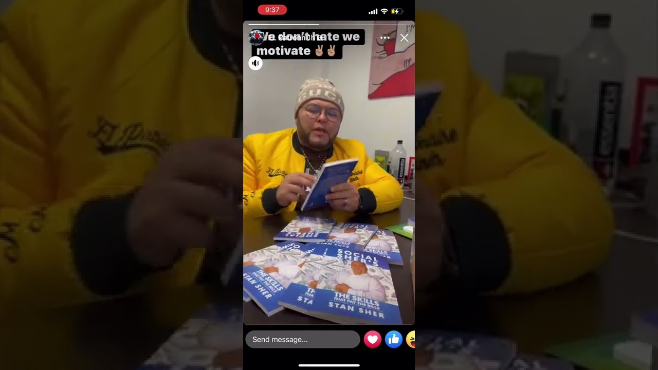 EL Patronn Promotes “Social Sher’s The Skills That Pay The Bills” Book Release