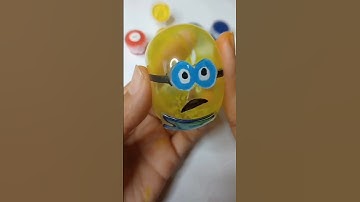 DIY Minion Squishy Part 3 #shorts